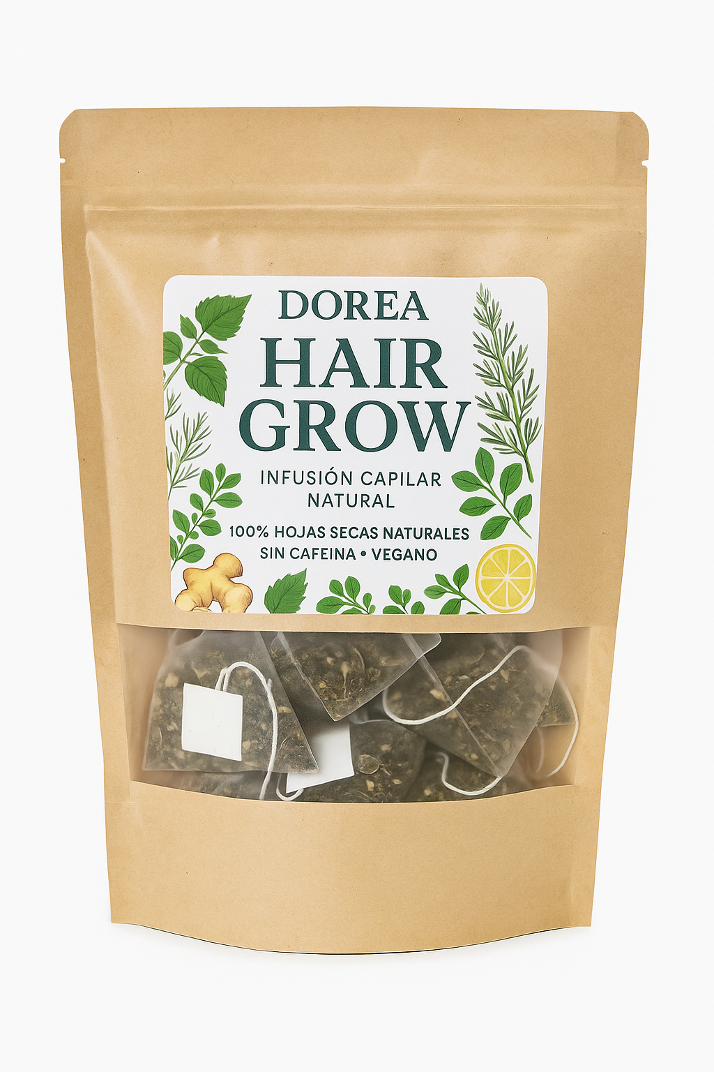 Dorea Bolsas de té (Sin aceite)
