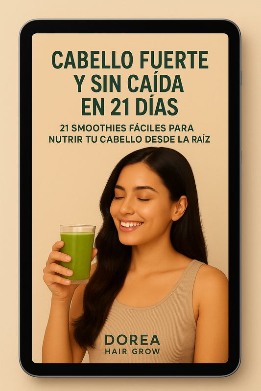 21 Smoothies Fáciles para un Cabello fuerte y sin caida.